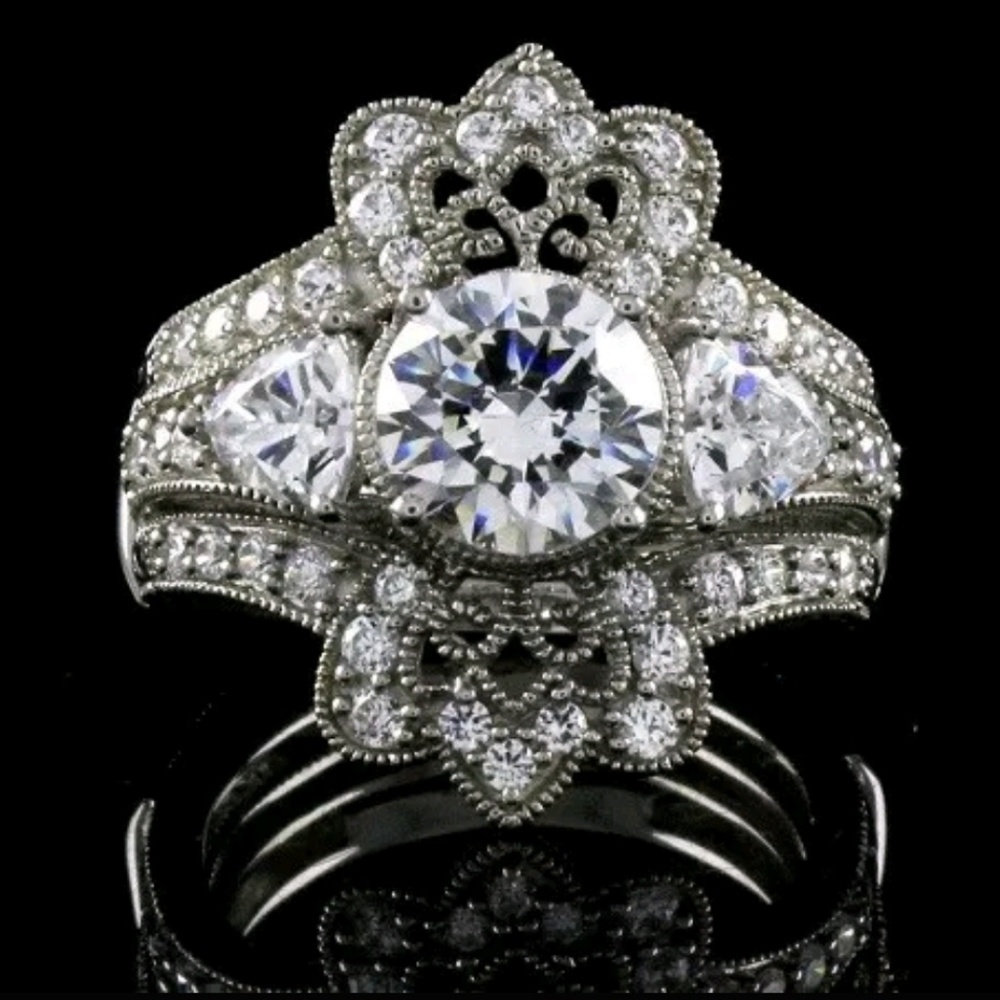 Beautiful Xavier Diamonique CZ Ring